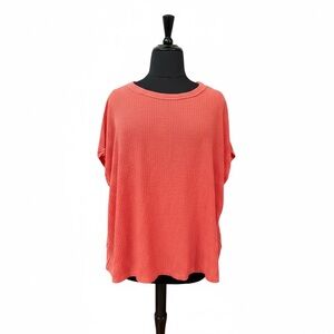Seventy Coral Short Sleeve Top